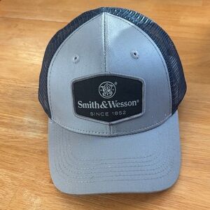 Smith & Wesson Gray and Black Cap